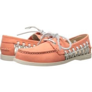 Sperry Haven Coral Boat Shoes